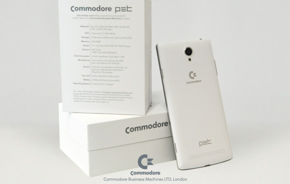Commodore Smartphone weiß 