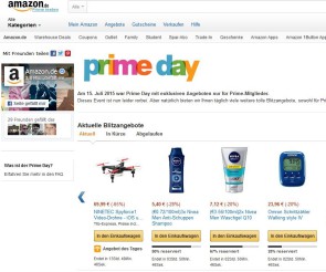 Screenshot Amazon prime day 