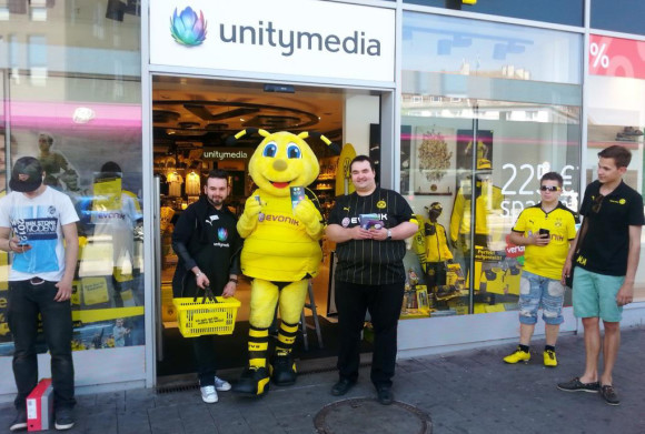 Der gemeinsame Shop von Unitymedia und Borussia Dortmund 