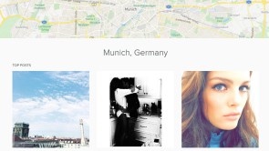 Landing Page für das Geo-Tag "München"