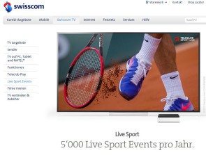 Swisscom weist Vorwürfe zu Sportinhalten zurück 