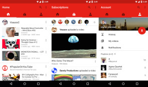 Neue Youtube-App unter Android