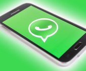 Android-Smartphone mit WhatsApp