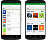 Smartphones mit Google App Store