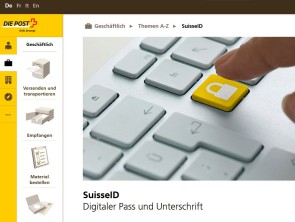 Mit SuisseID der Post Bankkonten online eröffnen 