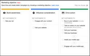 AdWords Marketingziele