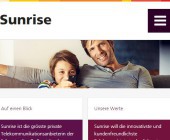 Sunrise setzt verstärkt auf Digitalisierung