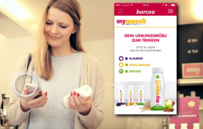 Barcoo-App liest Beacon von Mymuesli.com 