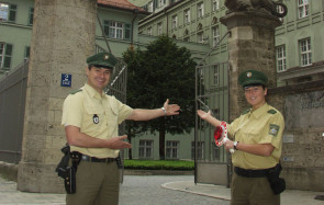 Eingang Polizeipräsidium München