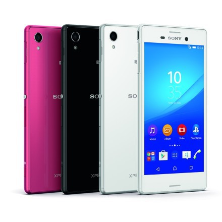 Xperia M4 Aqua in verschiedenen Farben 