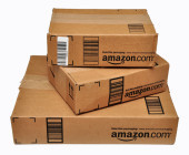 Pakete mit Amazon-Beschriftung
