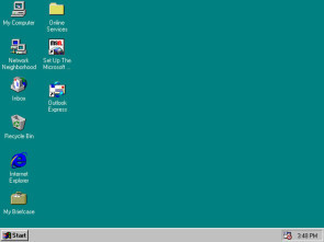 Windows 95 Desktop