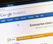 Website von Google Analytics