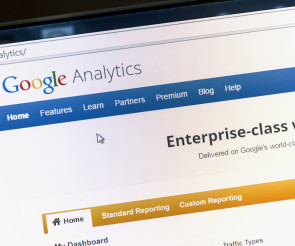 Website von Google Analytics 