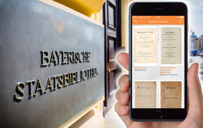 iPhone-App der Bayerischen Staatsbibliothek 