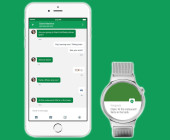 iPhone mit Android Wear Smartwatch