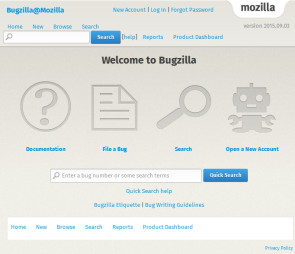 Bugzilla Fehlerdatenbank