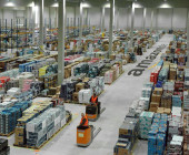 Impressionen aus einem Amazon-Lager