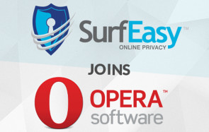 Opera mit SurfEasy VPN 