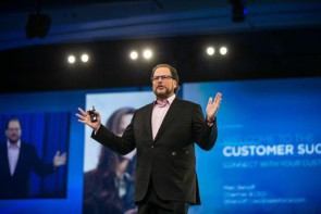 Marc Benioff auf der Dreamforce 2015