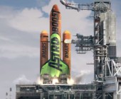Rakete im Spot der Adobe Marketing Cloud
