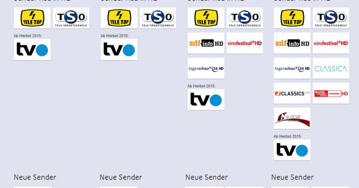 Neue Sender Neue Sender