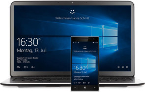 Windows 10 auf Smartphone und Notebook 