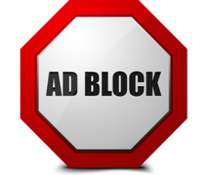 Adblock Schild 