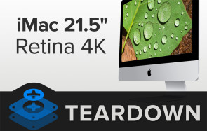 iMac Intel 21.5" Retina 4K Display Teardown 