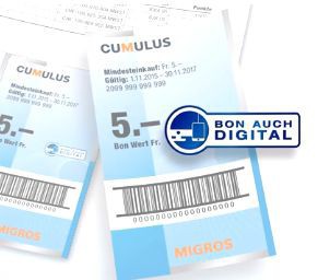Blaue Cumulus-Bons funktionieren nicht in iPhone Migros-App Blaue Cumulus-Bons funktionieren nicht in iPhone Migros-App