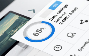 Opera-Browser mit Datenkomprimierung 