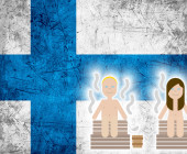 Finnland-Emojis Sauna und Nokia