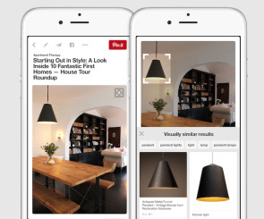 Handy mit Pinterest 