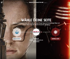 Google im Star-Wars-Fieber 