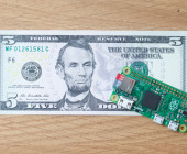 Raspberry Pi Zero mit 5-Dollar-Schein