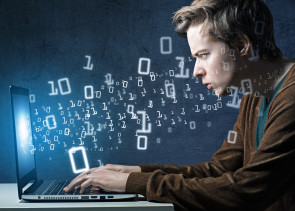 Programmierer bei der Arbeit