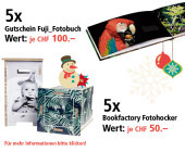 Am 7. Dezember Fotobücher und Fotohoecker gewinnen