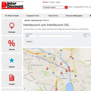 Same Day Delivery bei Interdiscount in Zürich 