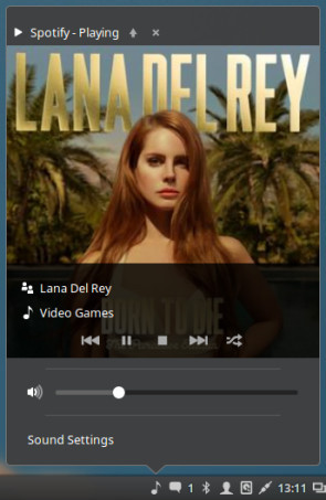 Cinnamon Sound Applett