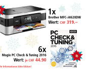 Am 22. Dezember Brother MFC-J4620DW und fünf Tuning-Pakete gewinnen