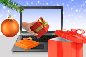 Online PC wünscht frohe Weihnachten 