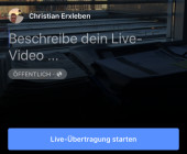 Facebook Live für Nutzer