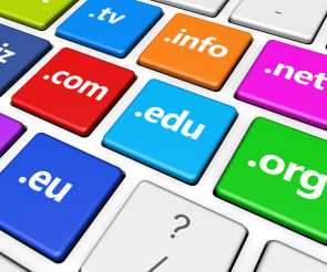 verschiedene Top-Level-Domains 