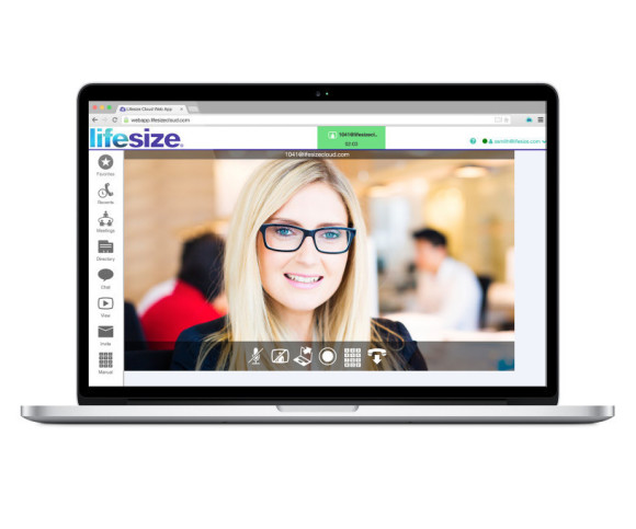 Videokonferenzen auf dem Tablet von Lifesize 