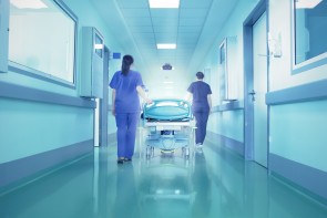 Besuch im Krankenhaus
