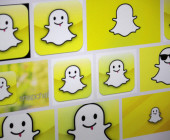 Verschiedene Snapchat-Geister