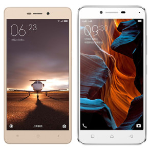 Xiaomi Redmi 3 und Lenovo Lemon 3