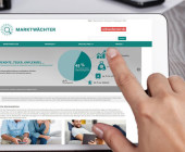 www.marktwaechter.de auf Tablet