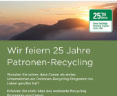 Canon erhält den “People’s Choice Award” für Laser Cartridge Recycling 