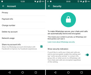 Neue WhatsApp-Funktionen
